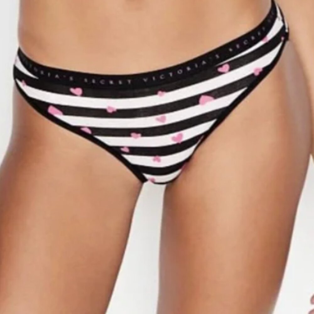 Victoria's Secret Cotton Bikini Underwear XXL Women Panty Valentines Day VS